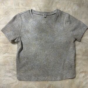 Garage Gray Short Sleeve Baby Tee